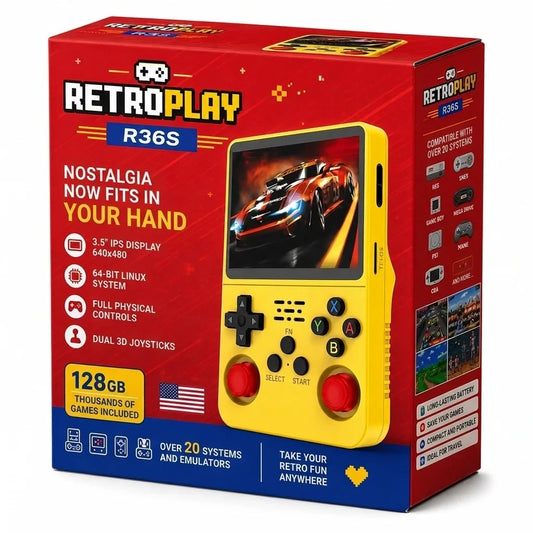 Retro Console R36S - USA
